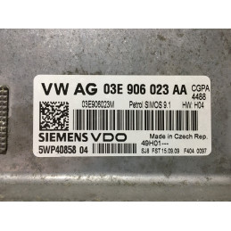 ECU MOTOR SIEMENS VDO SIMOS 9.1 5WP4085804 VAG 03E906023AA