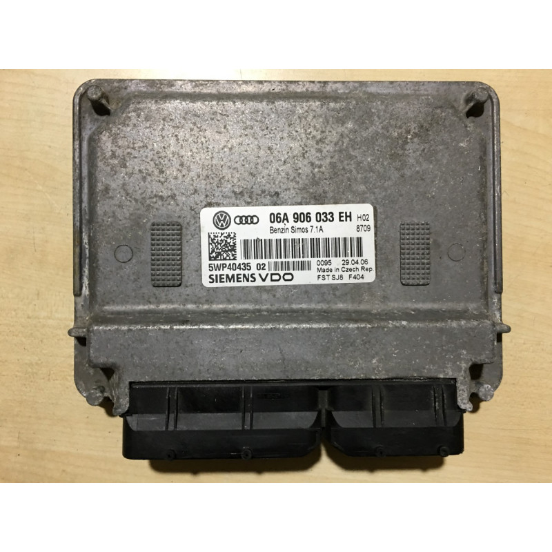 ECU MOTOR SIEMENS VDO SIMOS 7.1A 5WP4043502 VAG 06A906033EH