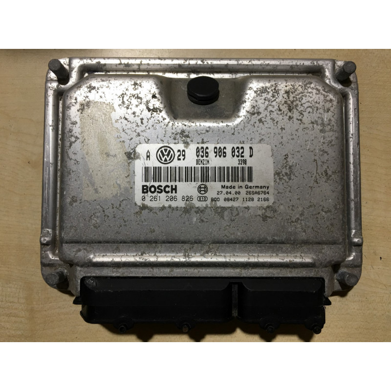 ECU MOTOR BOSCH ME7.5.10 0261206826 VAG 036906032D