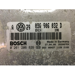 ECU MOTOR BOSCH ME7.5.10 0261206826 VAG 036906032D