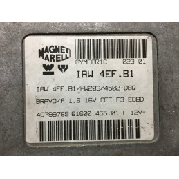 ECU MOTOR MAGNETI MARELLI IAW 4EF.B1 61600.455.01 FIAT 46799769