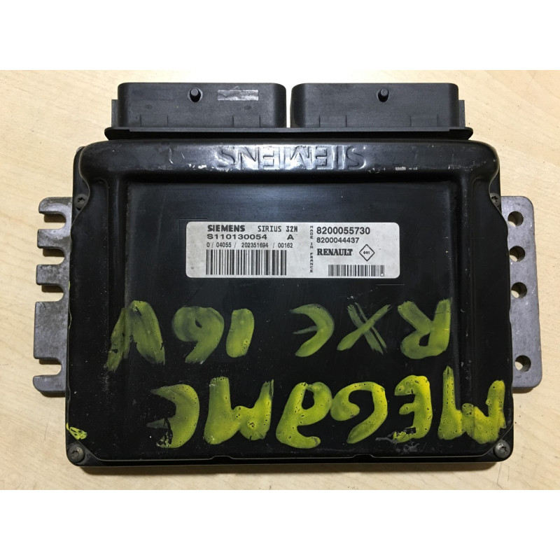 ECU MOTOR SIEMENS SIRIUS 32N S110130054A RENAULT 8200055730