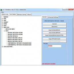 I/O TERMINAL OPEL BCM SOFTWARE LICENSE