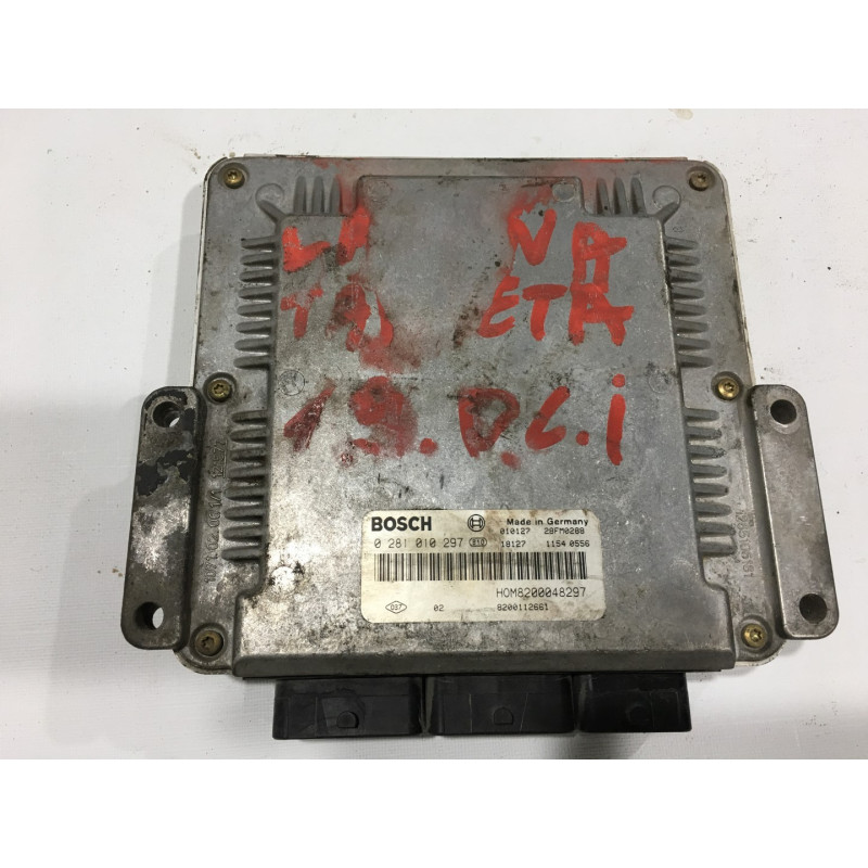 ENGINE ECU BOSCH EDC15C3-4.13 0281010297 RENAULT HOM8200048297 8200112661