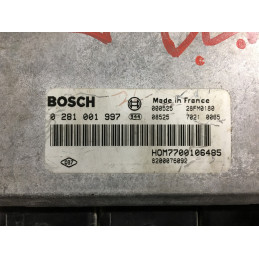 ECU MOTOR BOSCH EDC15C3-3.2 0281001997 RENAULT HOM7700106485 8200076092