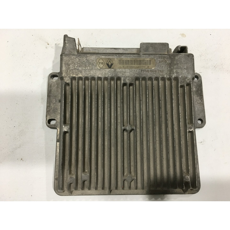 ENGINE ECU SAGEM SAFIR 21850515-7 RENAULT CLIO 1.2i HOM7700868294 7700110399 - WITH DISABLED IMMOBILIZER (INMO / IMMO OFF)