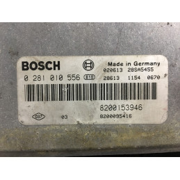 ECU MOTOR BOSCH EDC15C3-4.1 0281010556 RENAULT 8200153946 8200095416 - VIRGEN AUTOCODIFICABLE