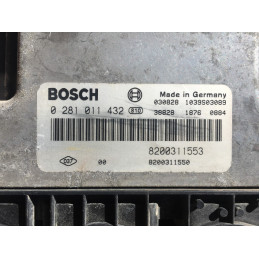 ECU MOTOR BOSCH EDC15C13-6.2 0281011432 RENAULT NISSAN 8200311550 8200311553