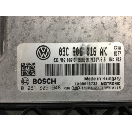 ECU MOTOR BOSCH MED17.5.5 0261S05948 VAG 03C906016AK