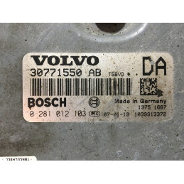 ECU MOTOR BOSCH EDC16C31-6.1 0281012103 VOLVO 30771550AB