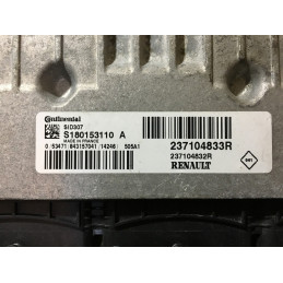 ECU MOTOR CONTINENTAL SID 307 S180153110A RENAULT 237104833R 237104832R