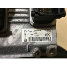 ECU MOTOR BOSCH ME7.6H4 0261207423 OPEL 24443796 AX