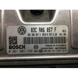 ECU MOTOR BOSCH ME7.5.20 0261201139 VAG 03C906057F