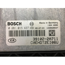 ENGINE ECU BOSCH EDC16C39-5.41 0281015437 KIA 39102-2A711