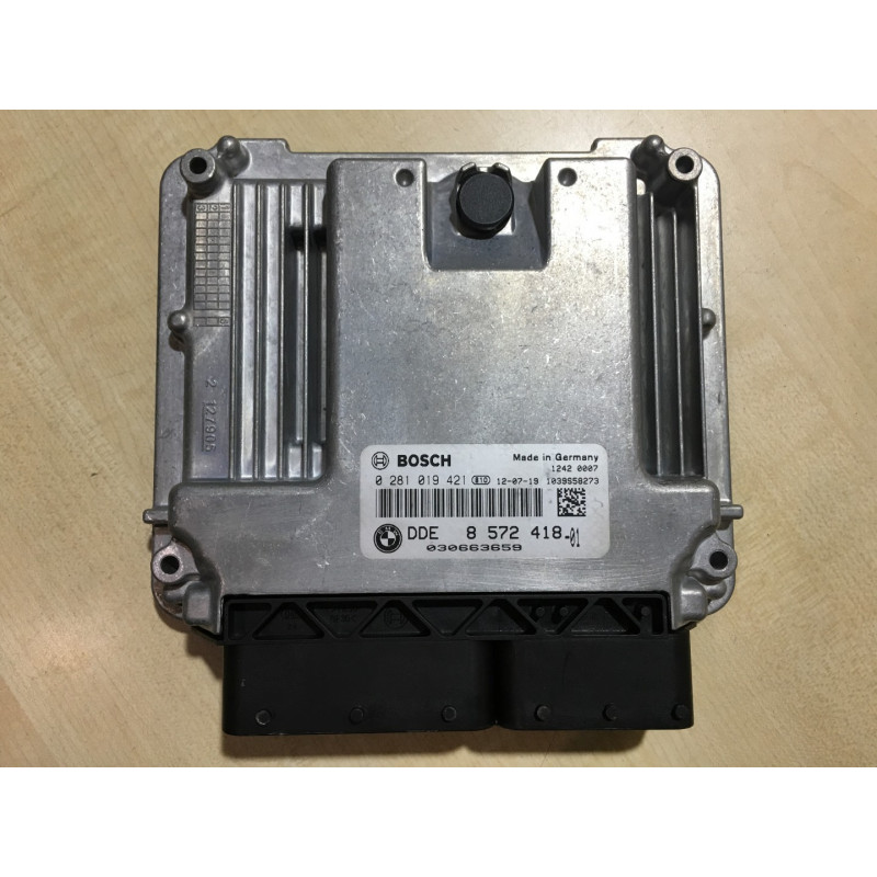 ENGINE ECU BOSCH EDC17C50-3.58 0281019421 BMW 8572418