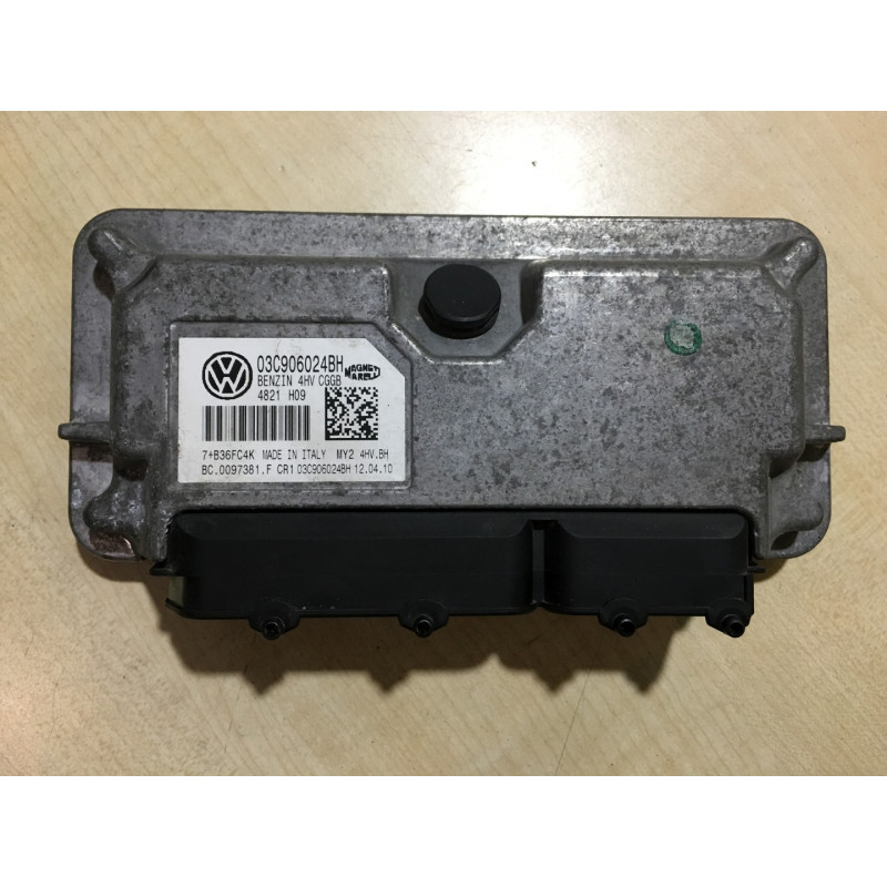 ECU MOTOR MAGNETI MARELLI IAW 4HV.BH BC.0097381.F VAG 03C906024BH