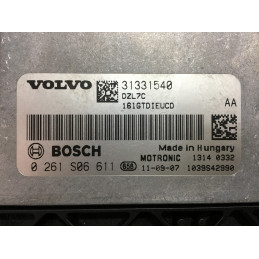 ENGINE ECU BOSCH MED17.0 0261S06611 VOLVO 31331540