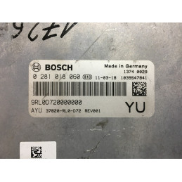 ECU MOTOR BOSCH EDC17CP16 0281018060 HONDA 37820-RL0-D72