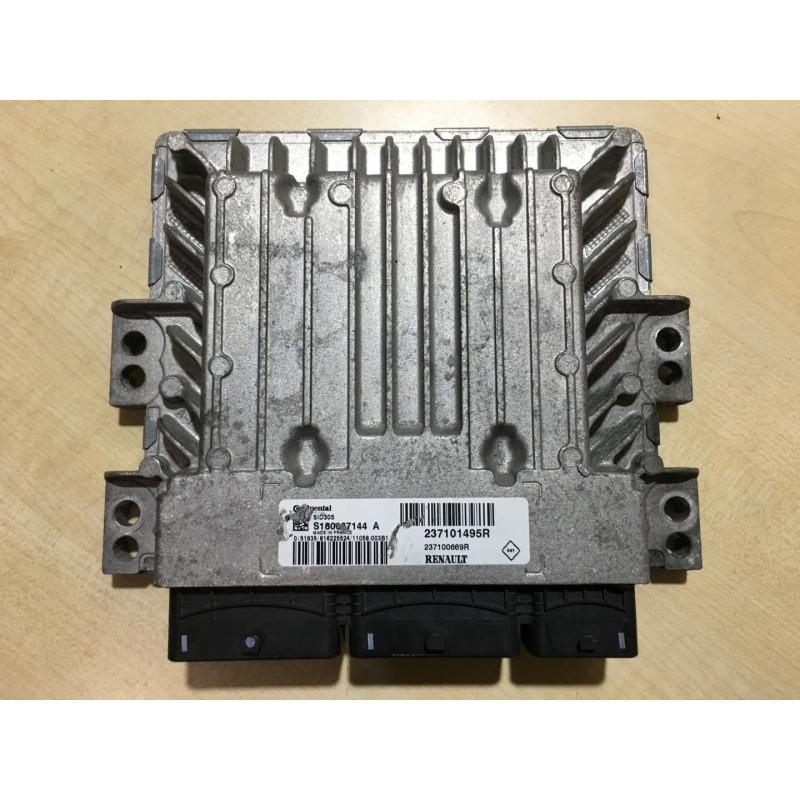 ENGINE ECU CONTINENTAL SID305 S180067144A RENAULT 237101495R 237100669R