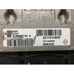 ECU MOTOR CONTINENTAL SID 305 S180067144A RENAULT 237101495R 237100669R