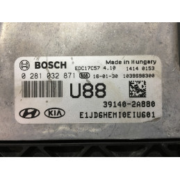 ECU MOTOR BOSCH EDC17C57-4.10 0281032871 KIA 39140-2A880