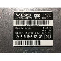 ECU MOTOR VDO MSE 412.223/004/003 MERCEDES 0195455932