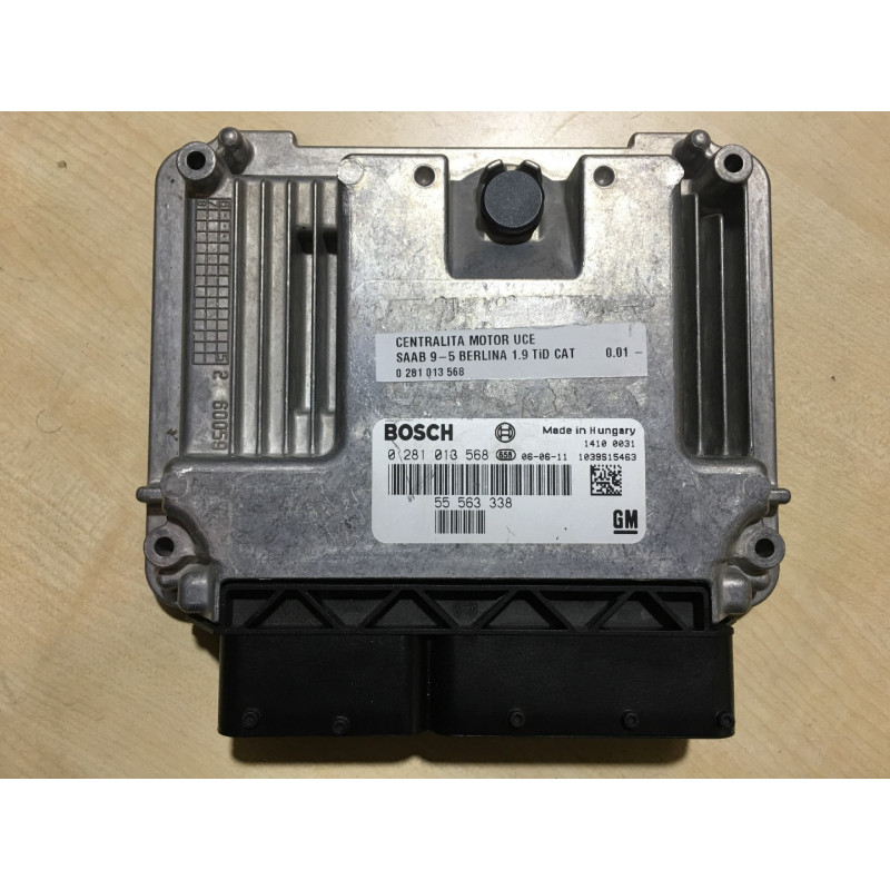 ECU MOTOR BOSCH EDC16C39-5.83 0281013568 SAAB 55563338