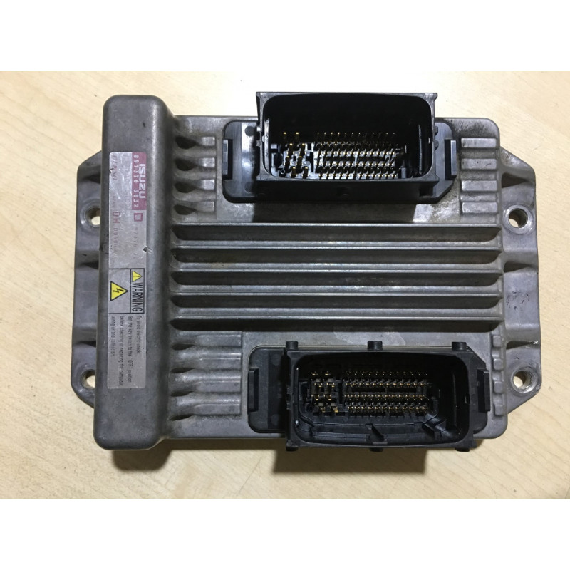 ENGINE ECU DENSO 112500-0182 OPEL 97376383 ISUZU 8973763832