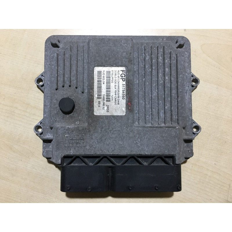 ECU MOTOR MAGNETI MARELLI MJD 6F3.D4 71600.086.02 FIAT 51784560 HW03R ECU MOTOR MAGNETI MARELLI MJD 6F3.D4 71600.086.02 FIAT 51784560 HW03R