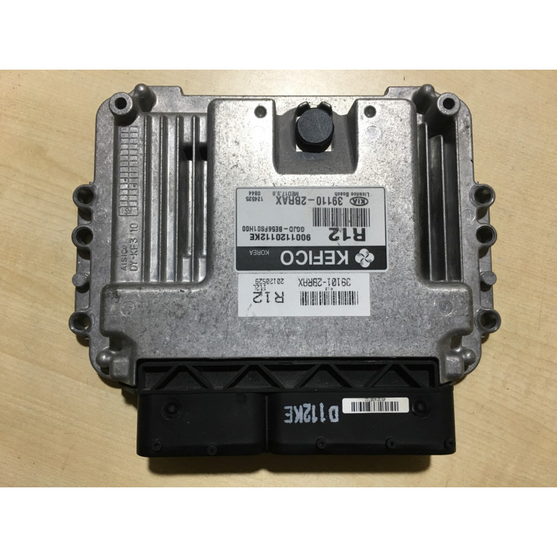 ENGINE ECU KEFICO MED17.9.8 9001120112KE KIA 39110-2BRAX