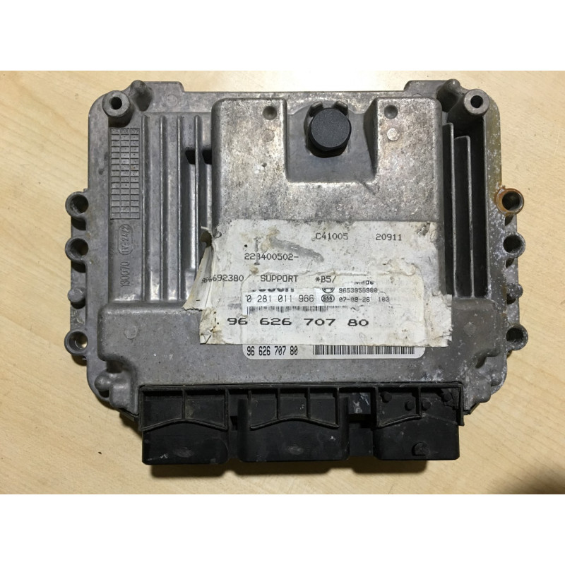 ECU MOTOR BOSCH EDC16C34-2.10 0281011966 PSA 9662670780