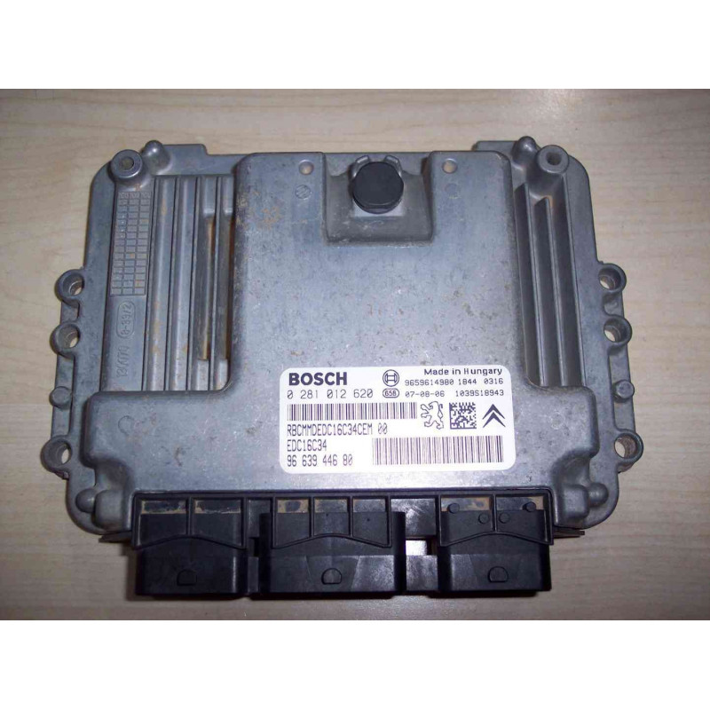 ECU MOTOR BOSCH EDC16C34 0281012620 PSA 9663944680