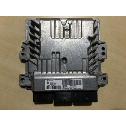 ENGINE ECU CONTINENTAL SID807EVO S180123008C PSA HW 9666681180 SW 9804127280