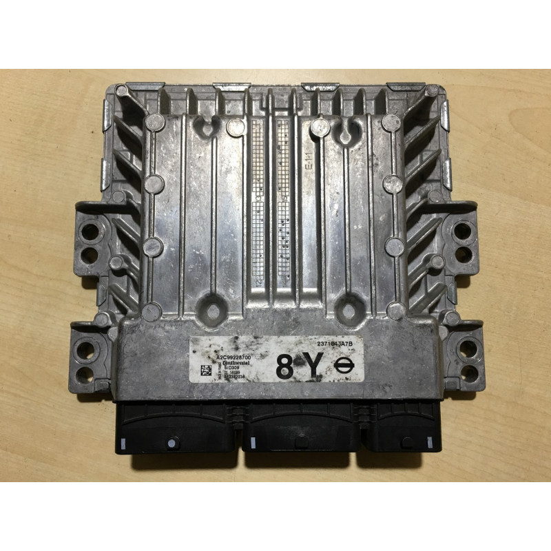 ENGINE ECU CONTINENTAL SID309 A2C99228700 NISSAN 237104JA7B