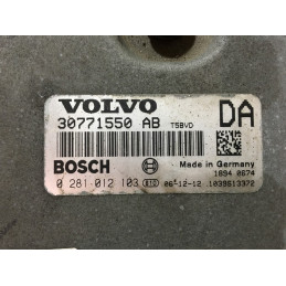 ECU MOTOR BOSCH EDC16C31-6.1 0281012103 VOLVO 30771550AB