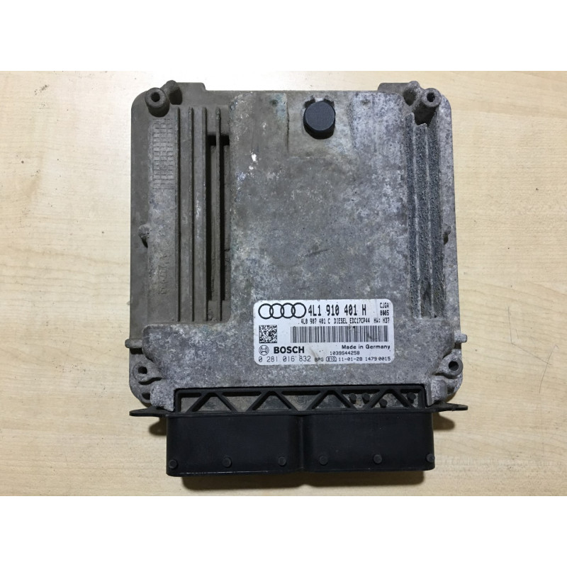 ENGINE ECU BOSCH EDC17CP44-3.1 0281016832 VAG 4L1910401H