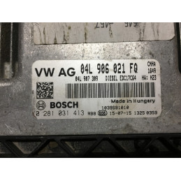 ENGINE ECU BOSCH EDC17C64-2.2 0281031413 AUDI A6 IV (4G) 2.0 TDI 140KW 190HP L4 16V CNHA 04L907309 SW 04L906021FQ 1649