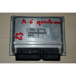 ENGINE ECU BOSCH ME7.5 0261206042 AUDI A6 II (4B) 1.8i T 110KW 150HP 4B0906018 - WITH DISABLED IMMOBILIZER (IMMO OFF)