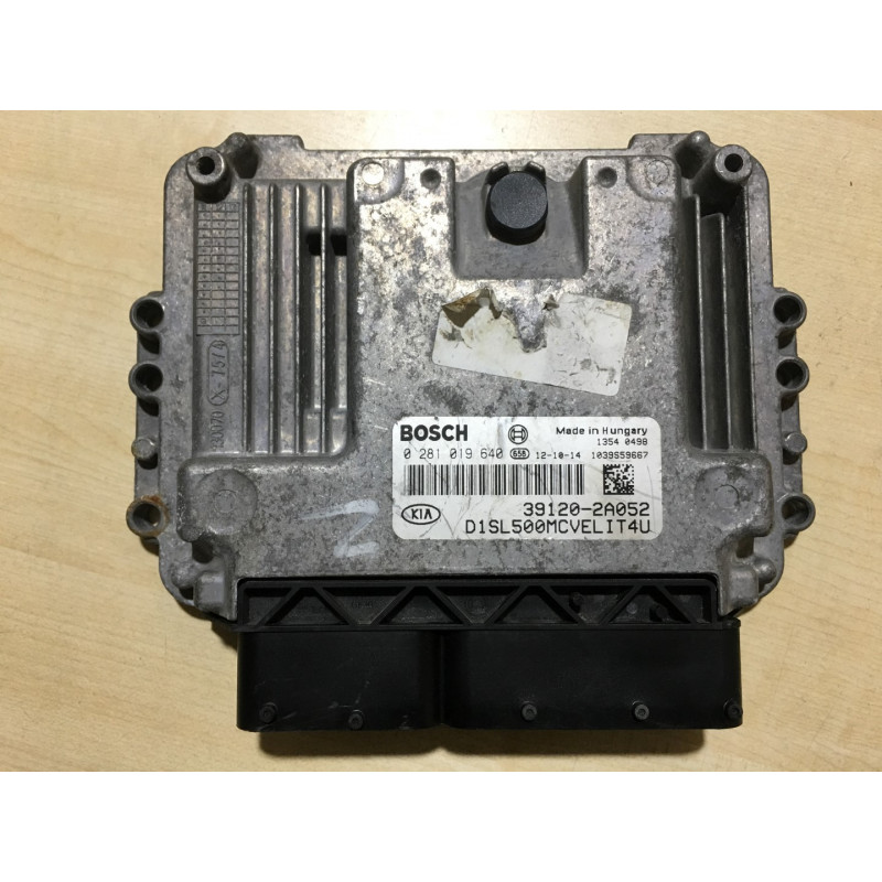 ECU MOTOR BOSCH EDC17C08-5.25 0281019640 KIA 39120-2A052