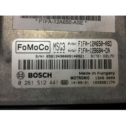 ECU MOTOR BOSCH MED17.0.1 0261S12441 FORD F1FA-12A650-ASD