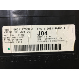 BSI VALEO J04-00 PSA 9651196980 9651197680A VARIANT A