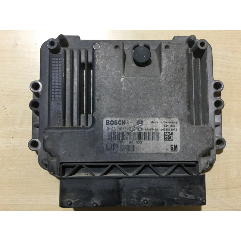 ECU MOTOR BOSCH EDC16C9-3.22 0281011912 OPEL 55189923 UP