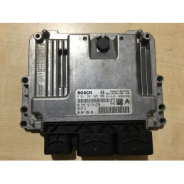 ECU BOSCH MEV17.4 0261201505 PEUGEOT 207 1.6i 16V 88KW 120CV 9664738680 / SW 1037391695 - CON INMOVILIZADOR ANULADO