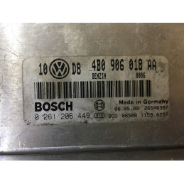 ECU MOTOR BOSCH ME7.5 0261206449 VAG 4B0906018AA