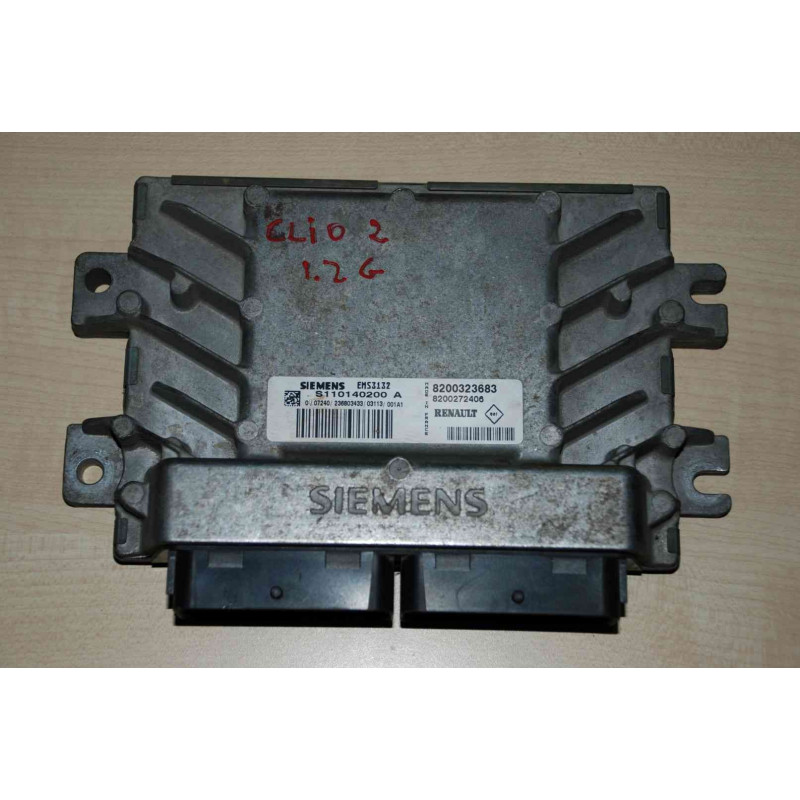 ECU MOTOR SIEMENS EMS 3132 S110140200A RENAULT 8200323683