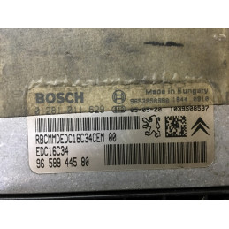 ECU MOTOR BOSCH EDC16C34-2.10 0281011629 PSA 9658944580