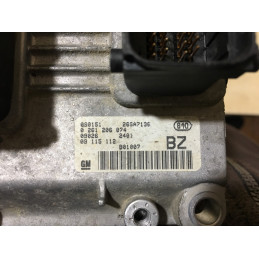 ECU MOTOR BOSCH ME7.6H4 0261206074 OPEL 09115112 BZ