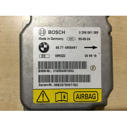 ECU AIRBAG BOSCH 0285001368 BMW 65.77-6905491 MRSZ3