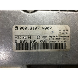 ECU MOTOR BOSCH MEG1.0 0261205005 SMART 0003107V007