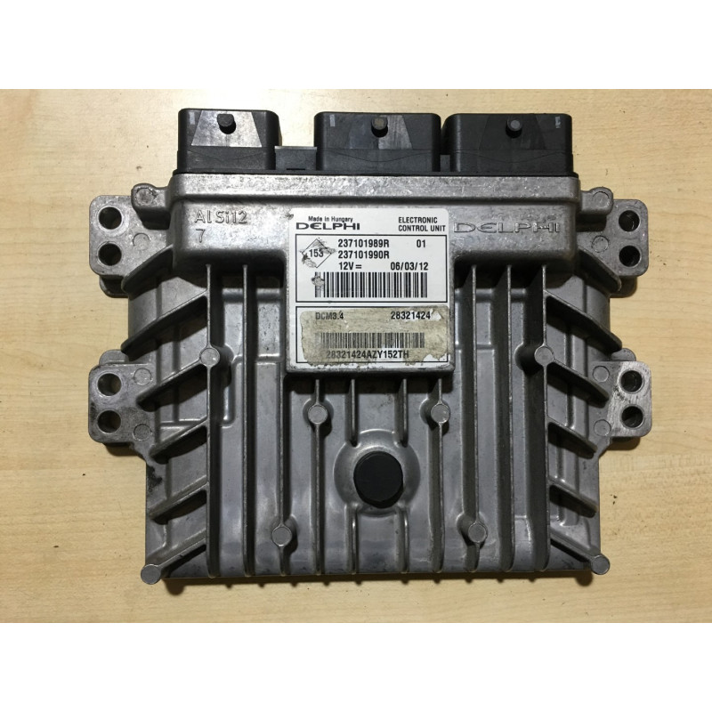 ECU MOTOR DELPHI DCM3.4 28321424 RENAULT 237101989R